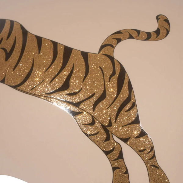 Tiger Print Bicycle Helmet