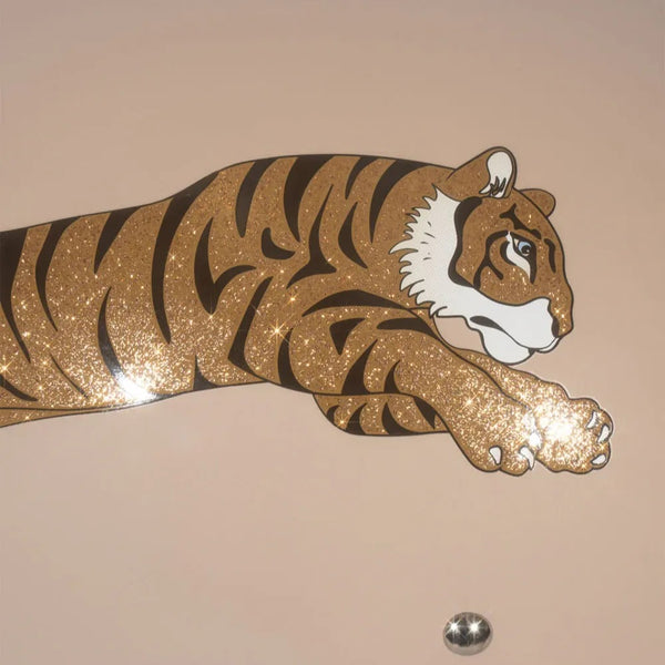 Tiger Print Bicycle Helmet