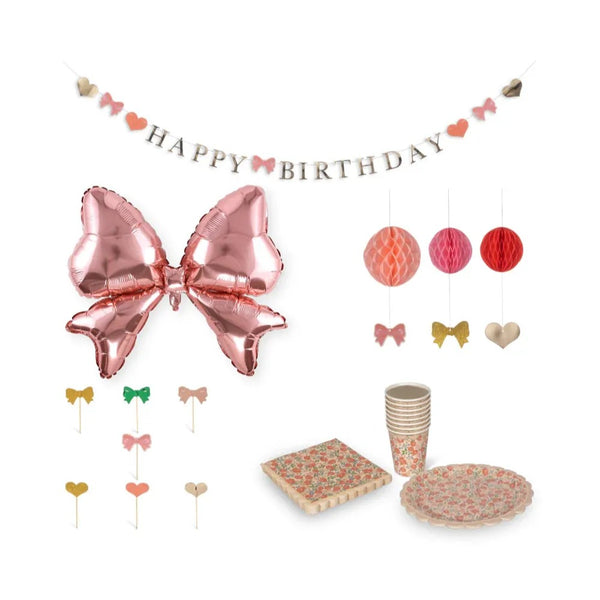 Kaluka Party Birthday Balloon, Plates, Cups and Decorations Set