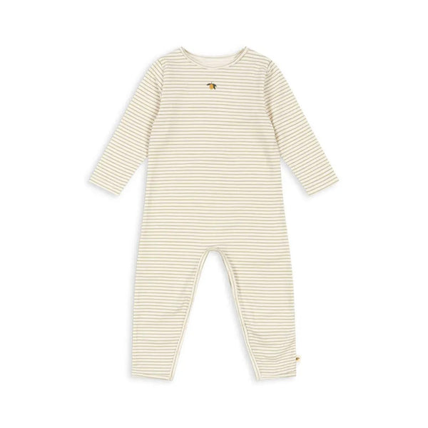 Basic Cotton Onesie (Tea Stripe)