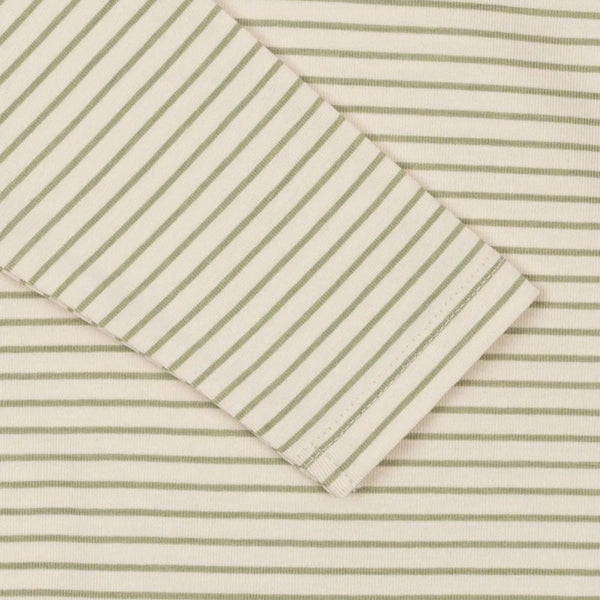 Basic Cotton Onesie (Tea Stripe)
