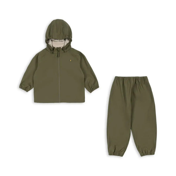 Palme Rainy Day Outdoor Jacket and Trouser Set (Burnt Olive)