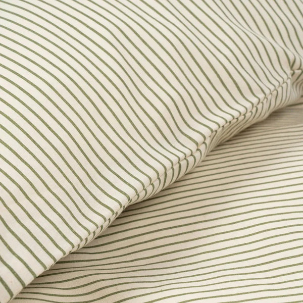 Strands Havet Junior Duvet & Pillow Bed Set (Tea Stripe)