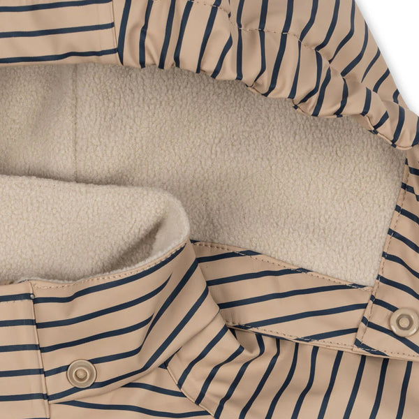 Palme Dog Rainy Day Striped Jacket and Trouser Set (Stripe La Mer)