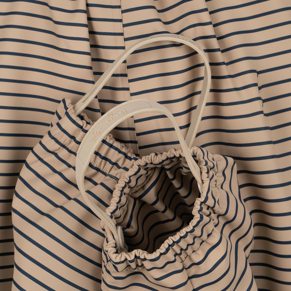 Palme Dog Rainy Day Striped Jacket and Trouser Set (Stripe La Mer)