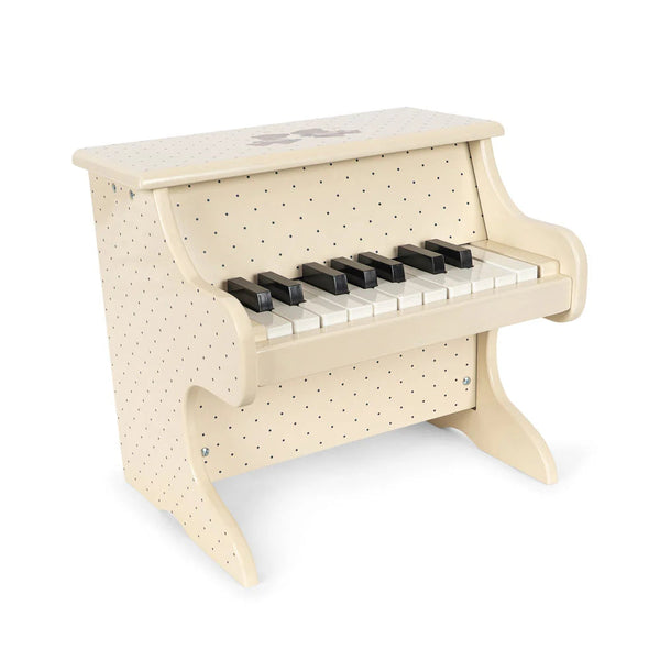 Teddy Bear Print Wooden Toy Piano