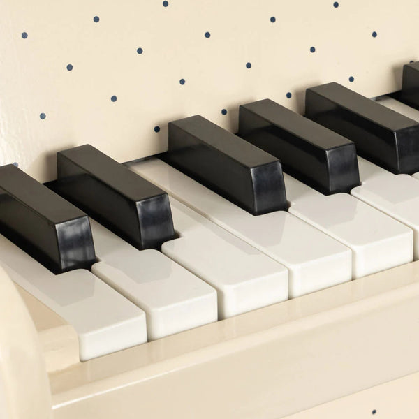 Teddy Bear Print Wooden Toy Piano