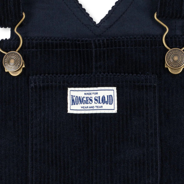 Sully Classic Cotton Corduroy Dungarees (Total Eclipse)