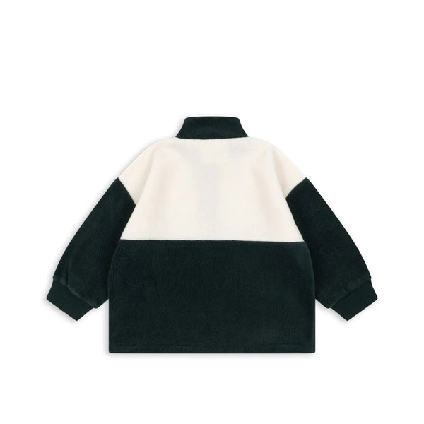 Tavi Half Zip Fleeced Sweatshirt (Scarab)