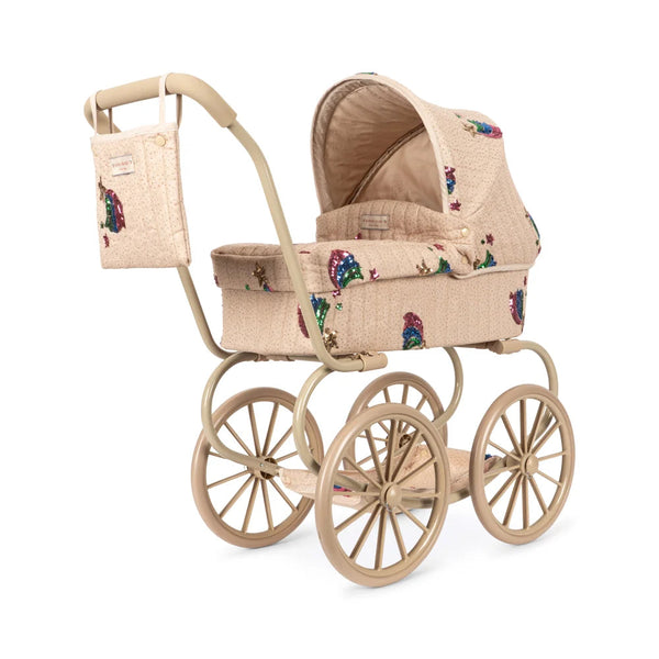 Minnie Glittery Rainbow Tulle Star Vintage Traditional Dolls Pram