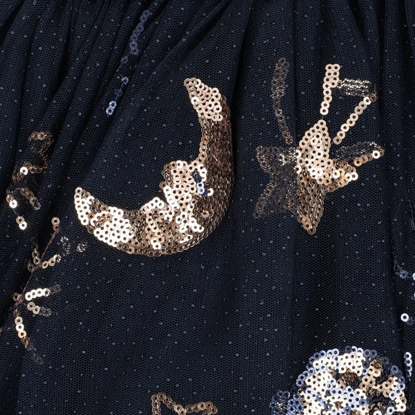 Yvonne Sequin Dreamy Print Tulle Party Dress (Sognante)