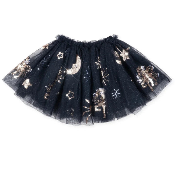 Yvonne Sequin Dreamy Print Tulle Tutu Skirt (Sognante)