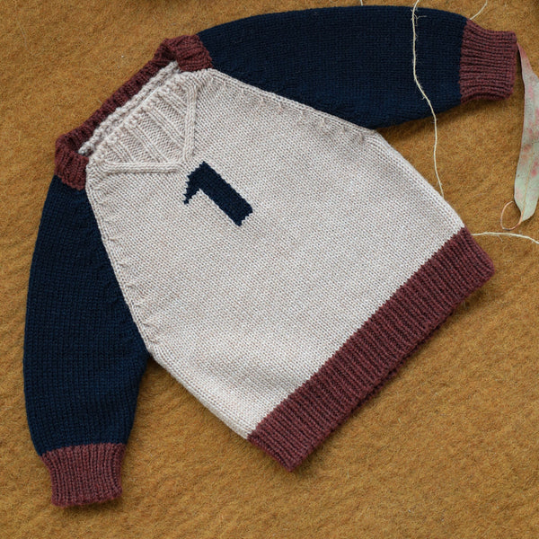 Patrick 'Number One' Merino Wool Knit Jumper (Tortora)
