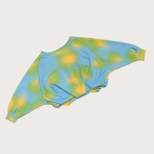 Pebble Bubble Cotton Tie Dye Sweatshirt