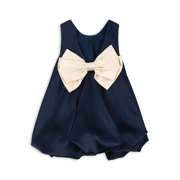 Sheena Dress with Bow (Navy Blazer)