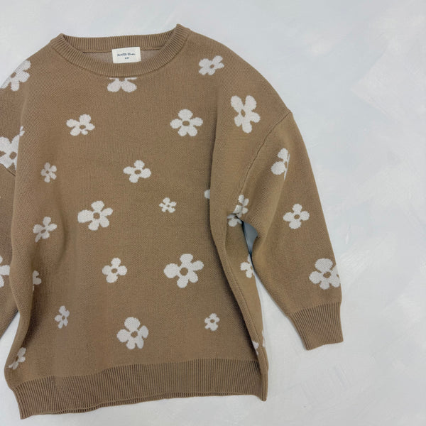 Quinn Bloom Cotton Knit Jumper