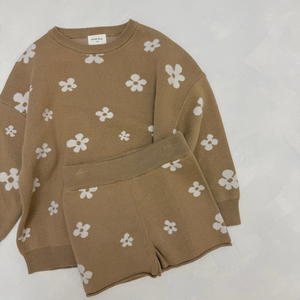 Quinn Bloom Cotton Knit Jumper