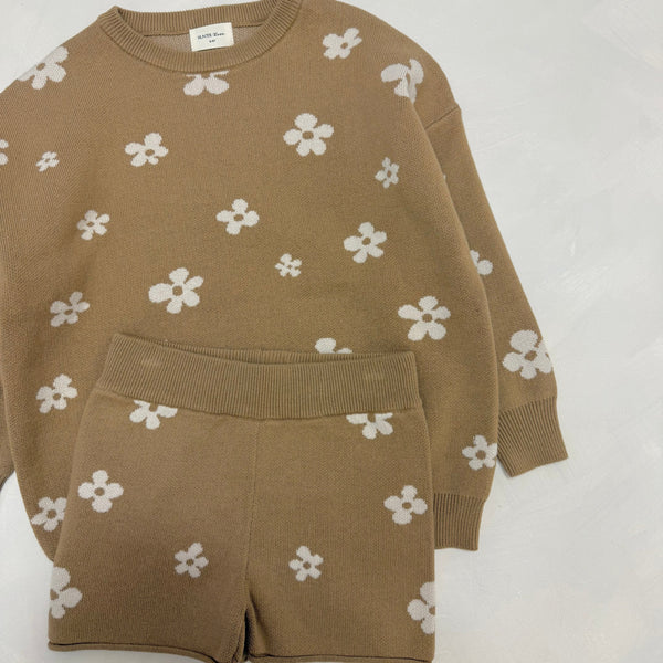 Quinn Bloom Cotton Knit Jumper
