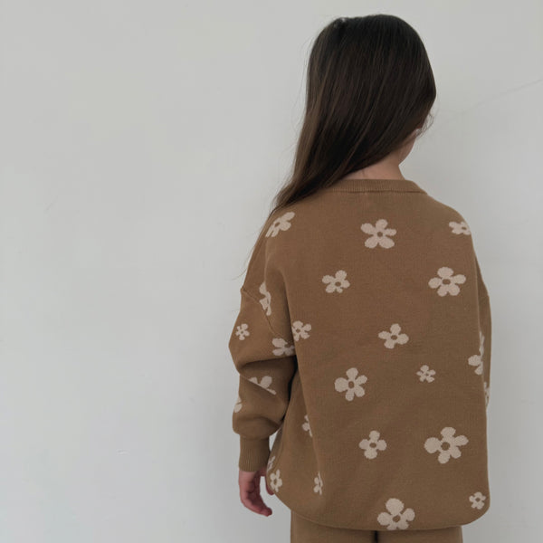 Quinn Bloom Cotton Knit Jumper
