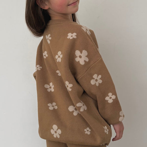 Quinn Bloom Cotton Knit Jumper