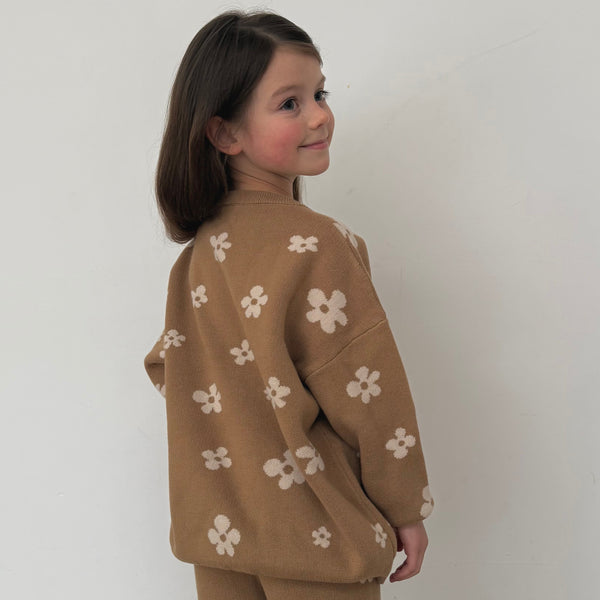 Quinn Bloom Cotton Knit Jumper