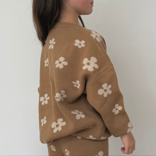 Quinn Bloom Cotton Knit Jumper