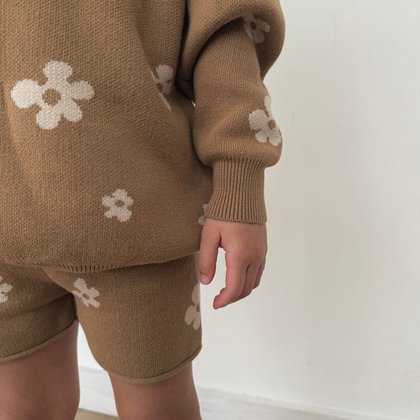 Quinn Bloom Cotton Knit Jumper