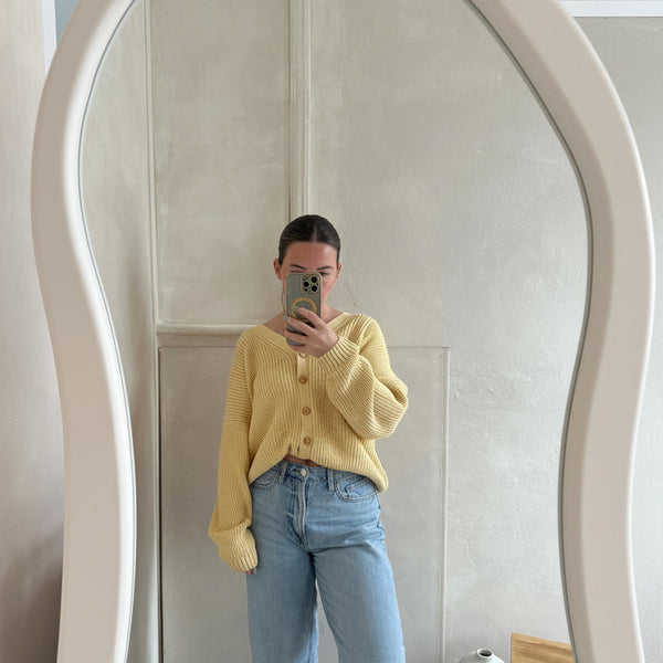 Mama Butter Avery Chunky Knit Oversize Cardigan