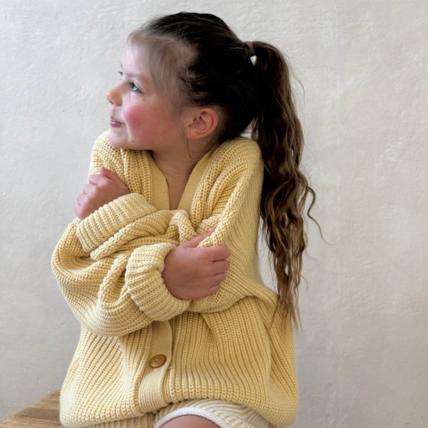 Butter Avery Chunky Knit Oversize Cardigan