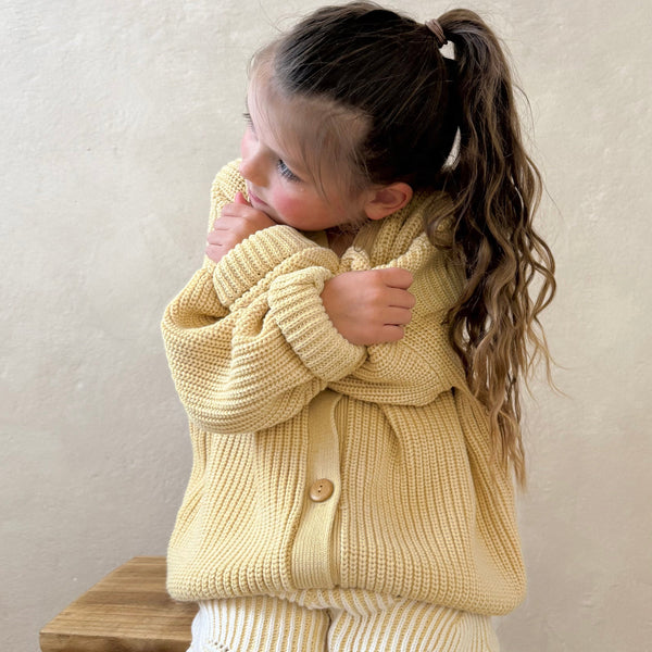 Butter Avery Chunky Knit Oversize Cardigan