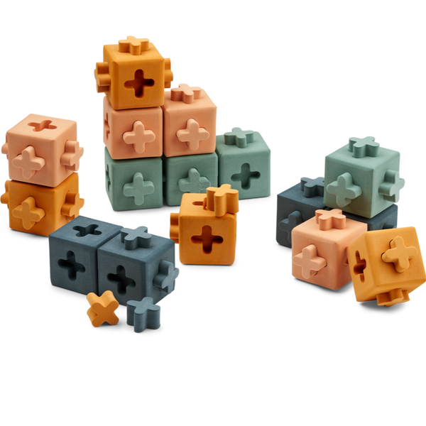 Pierce EVA Foam Building Blocks (Mustard Multi Mix)