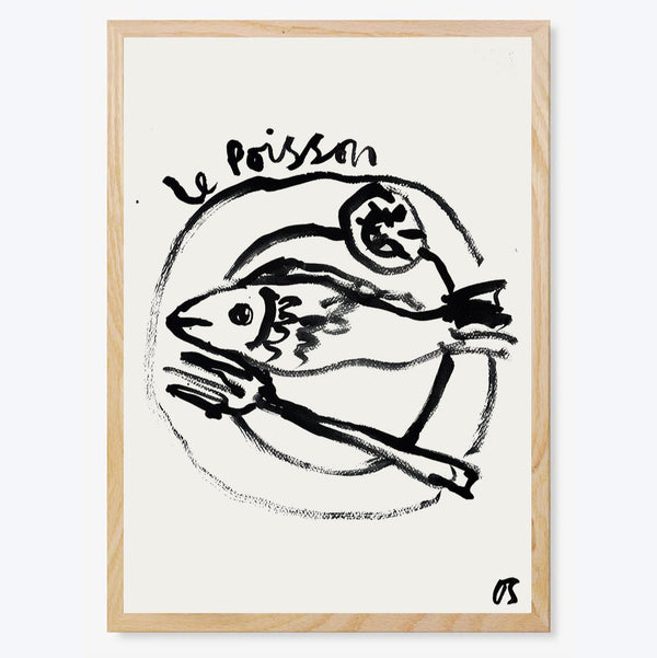 Le Poisson Art Print