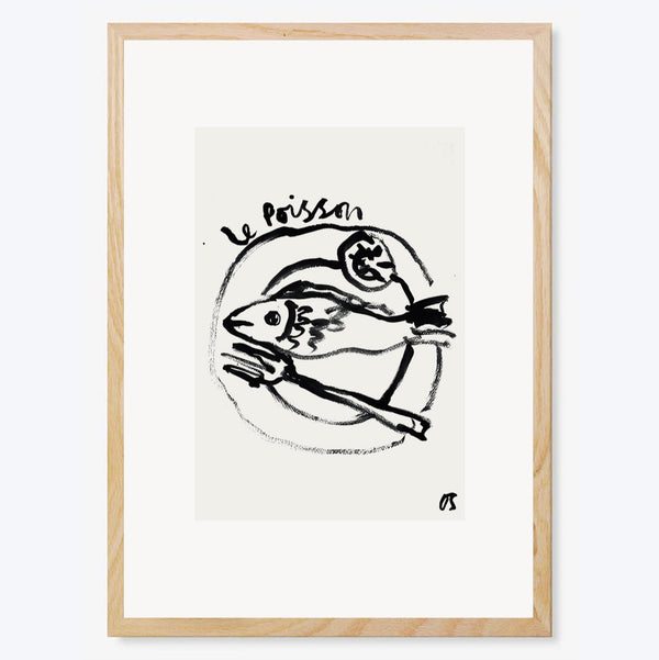 Le Poisson Art Print