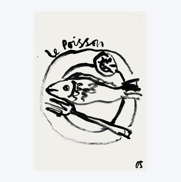 Le Poisson Art Print