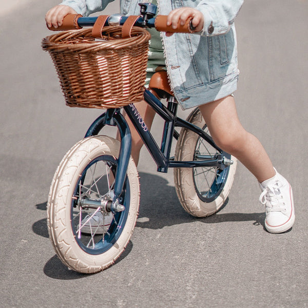 Banwood First GO! Balance Bike (Navy Blue)