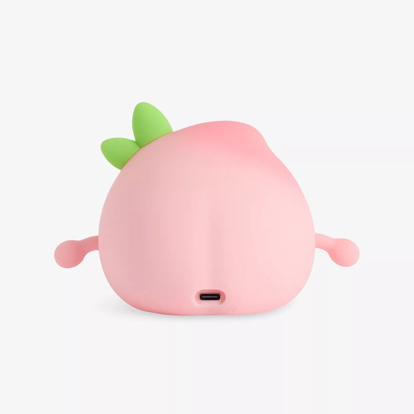 Peach Silicone LED Nightlight Lamp