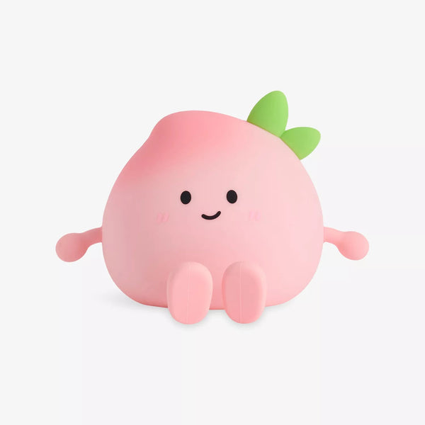 Peach Silicone LED Nightlight Lamp