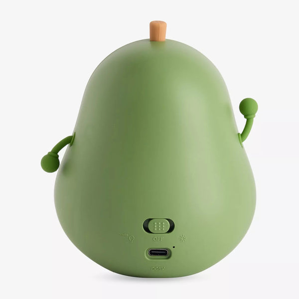 Avocado Silicone LED Nightlight Lamp