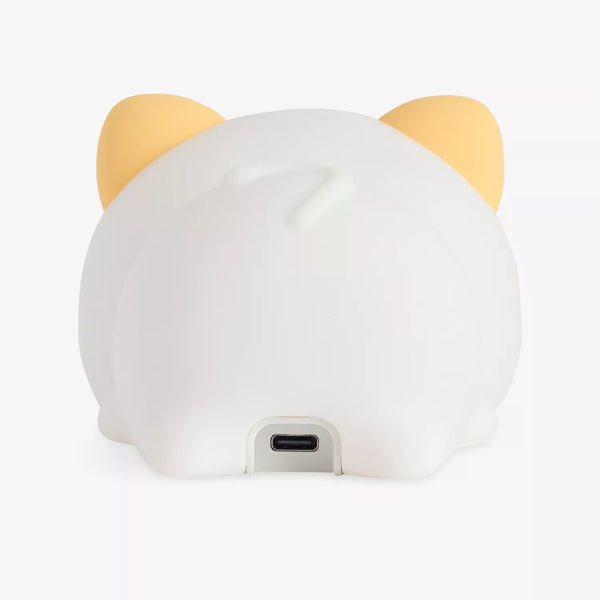 Sweet Kitty Silicone LED Nightlight Lamp with Alarm Clock