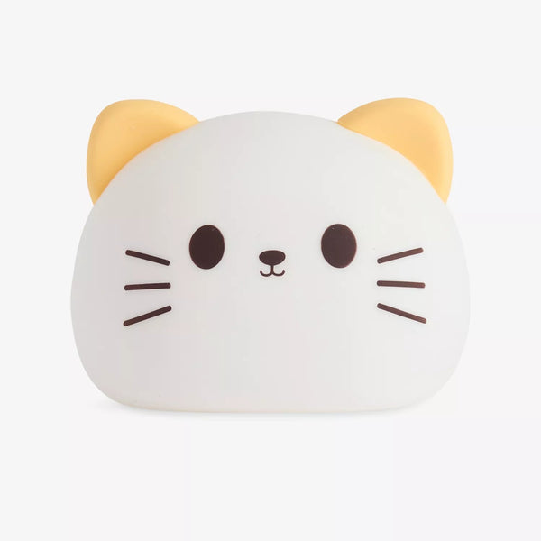 Sweet Kitty Silicone LED Nightlight Lamp with Alarm Clock