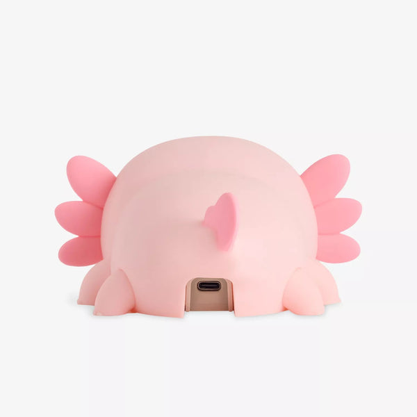 Axolotl Pink Silicone LED Nightlight Lamp