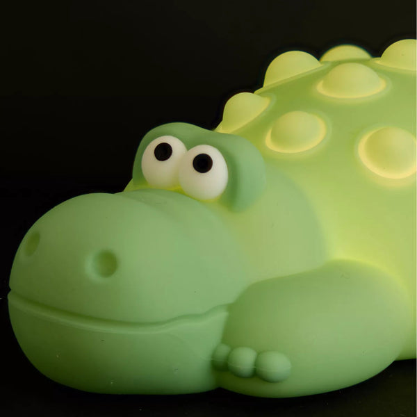 Crocodile Silicone LED Nightlight Lamp