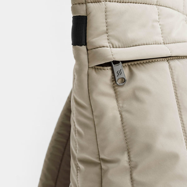 RAE Eco Changing Backpack with Changing Mat (Taupe)