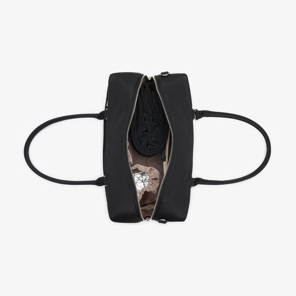 Riley Compact East-West Changing Bag (Black Woven)