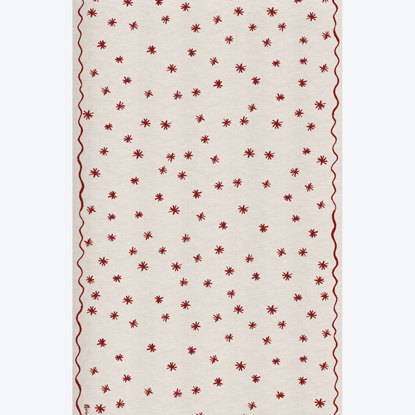 Red Star Linen Tablecloth
