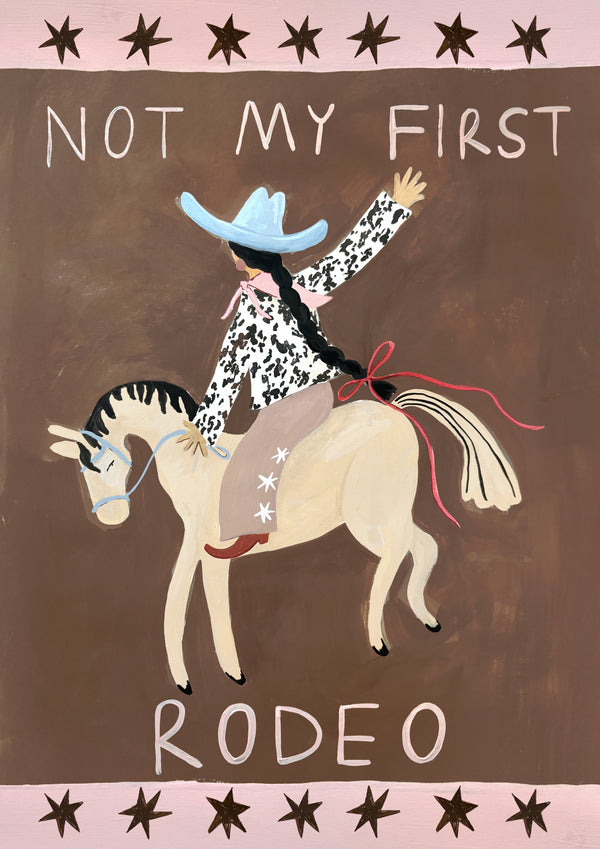 Rodeo Art Print