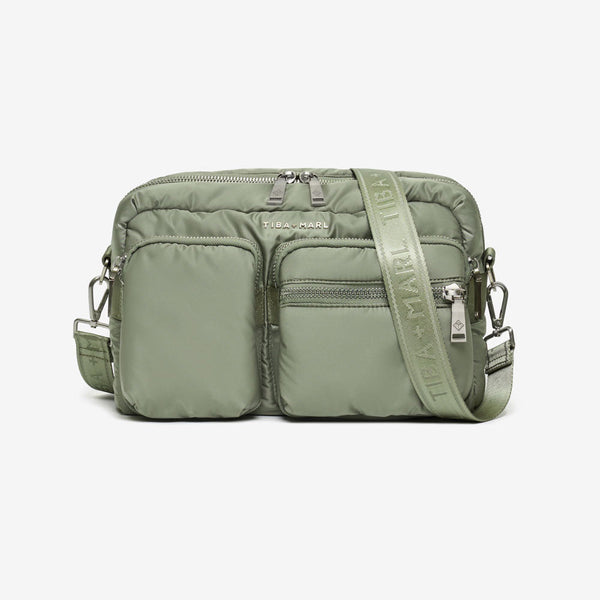 Axel Cross-Body Changing Bag Buggy Organiser (Sage)