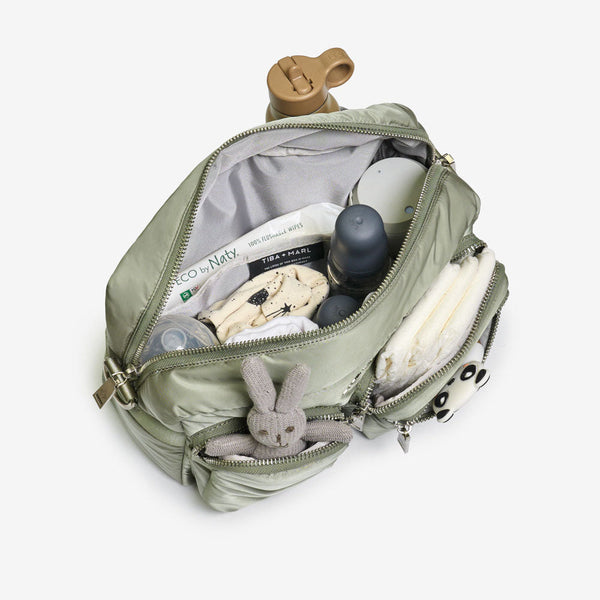Axel Cross-Body Changing Bag Buggy Organiser (Sage)