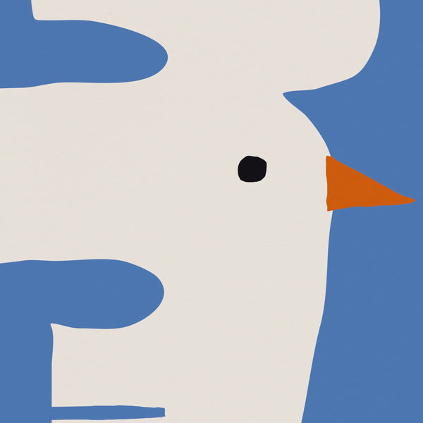 S for SEAGULL-Alphabet Art Print