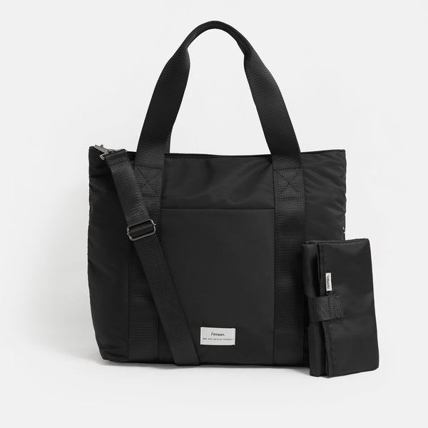 Selby Mama Tote Bag with Change Mat (Black)
